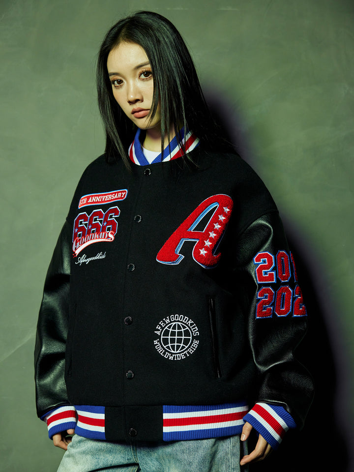 DONCARE(AFGK) “6th Anniversary Edition varsity jacket”