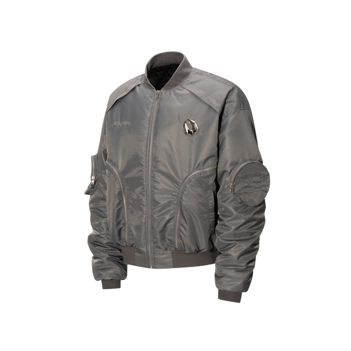 The lottery GT "Metal logo MA-1 jacket"