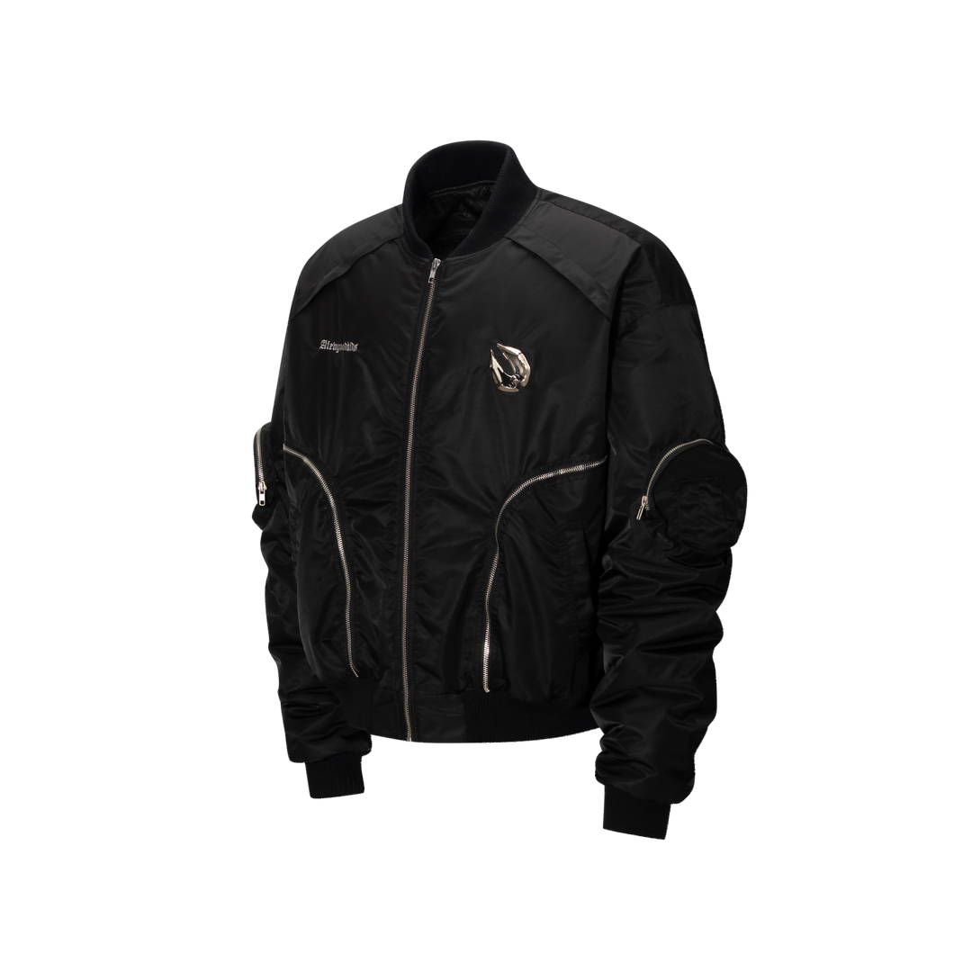 The lottery GT "Metal logo MA-1 jacket"