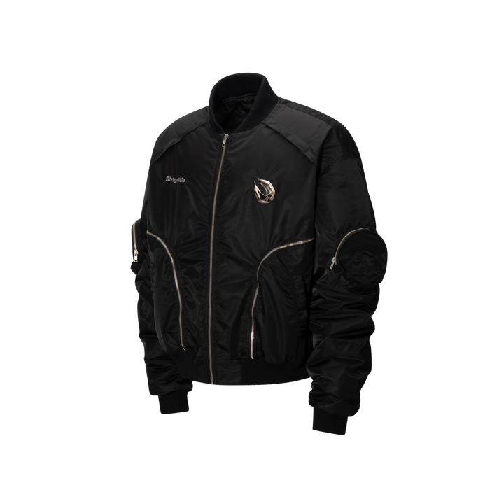 The lottery GT "Metal logo MA-1 jacket"