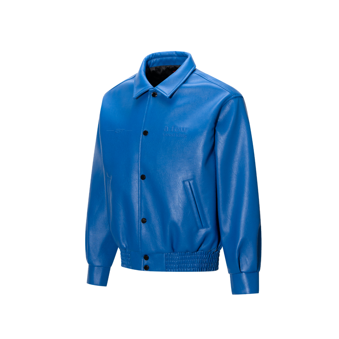 The lottery GT "Leather logo jacket"