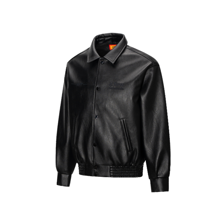 The lottery GT "Leather logo jacket"