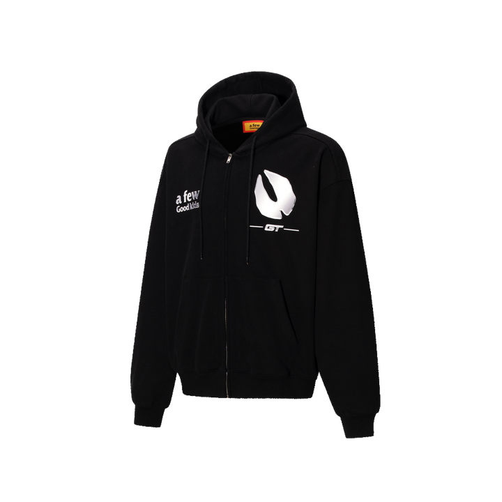 The lottery GT "Logo zipped hoodie"