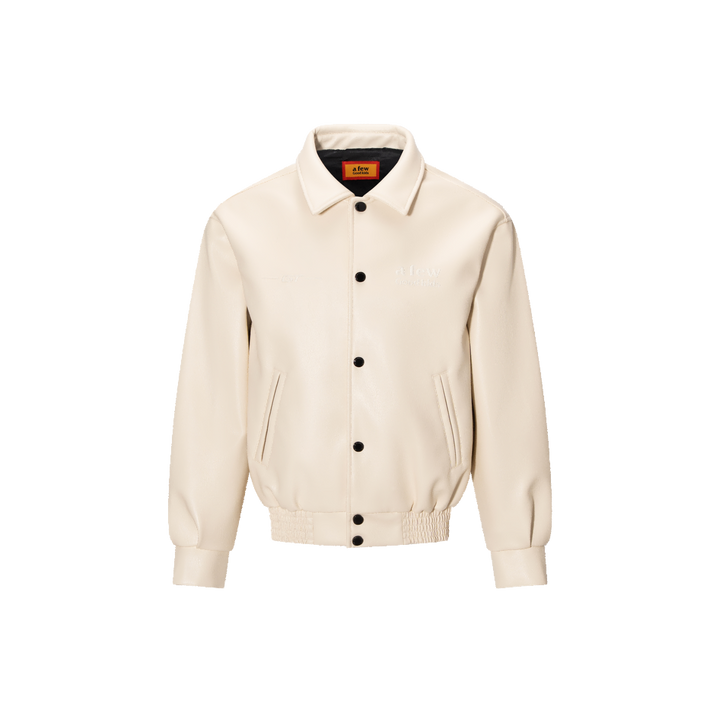 The lottery GT "Leather logo jacket"