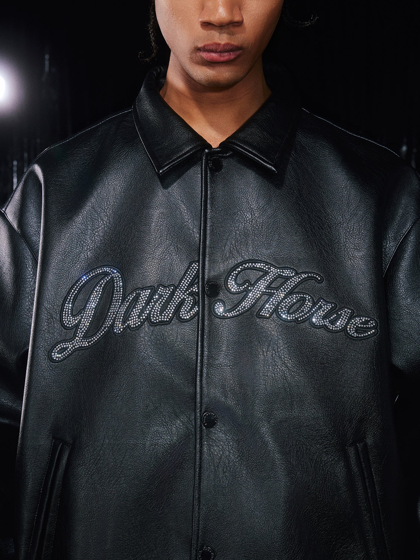 DONCARE(AFGK) “Dark horse all leather jacket”