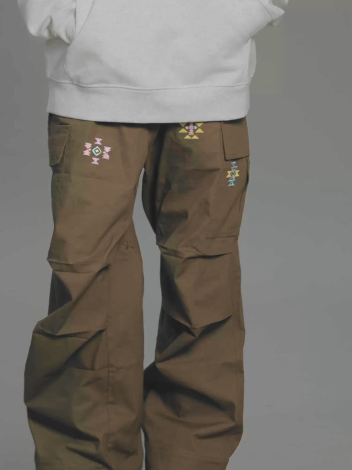 DONCARE(AFGK) "Ethnic style trousers"