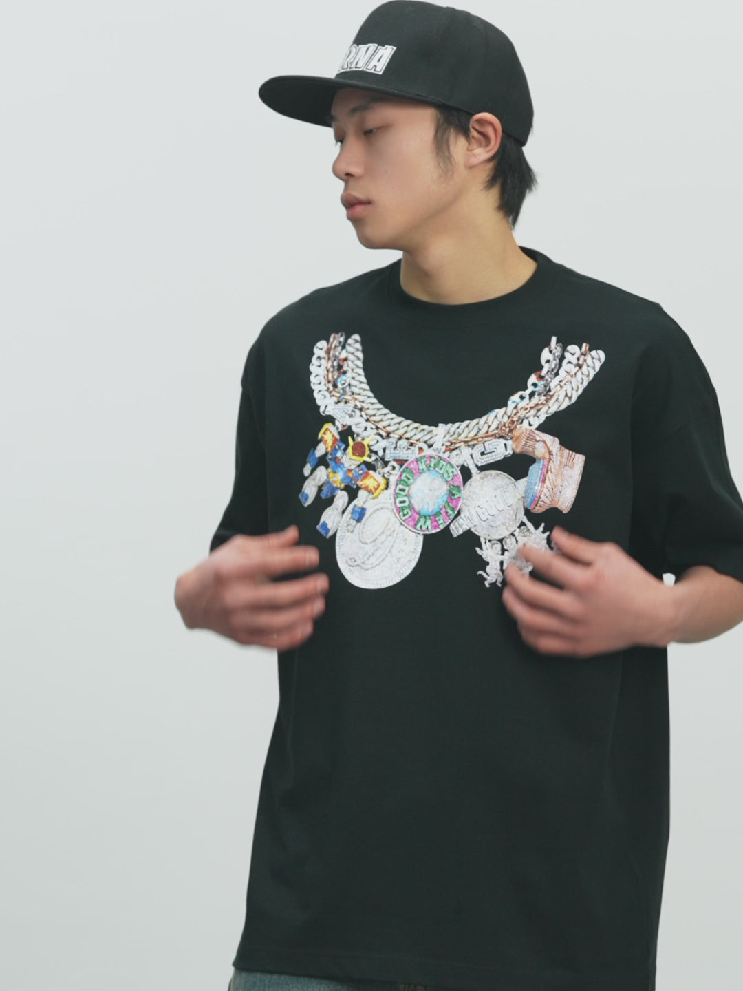 DONCARE(AFGK) "Pendants logo tee"