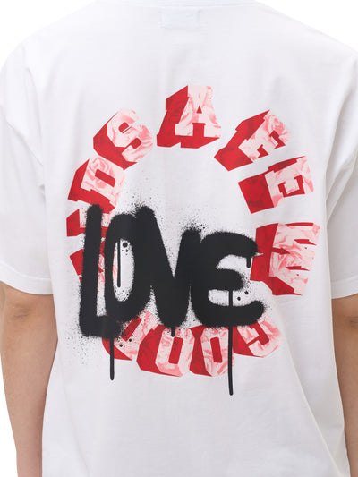 DONCARE(AFGK) "Roses love Tee"