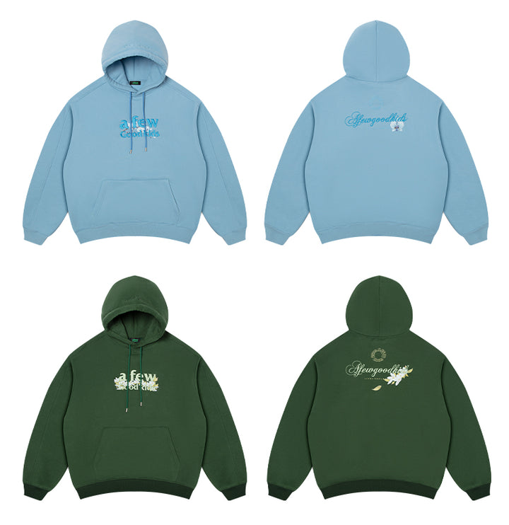 DONCARE(AFGK) "Bloom logo hoodie"