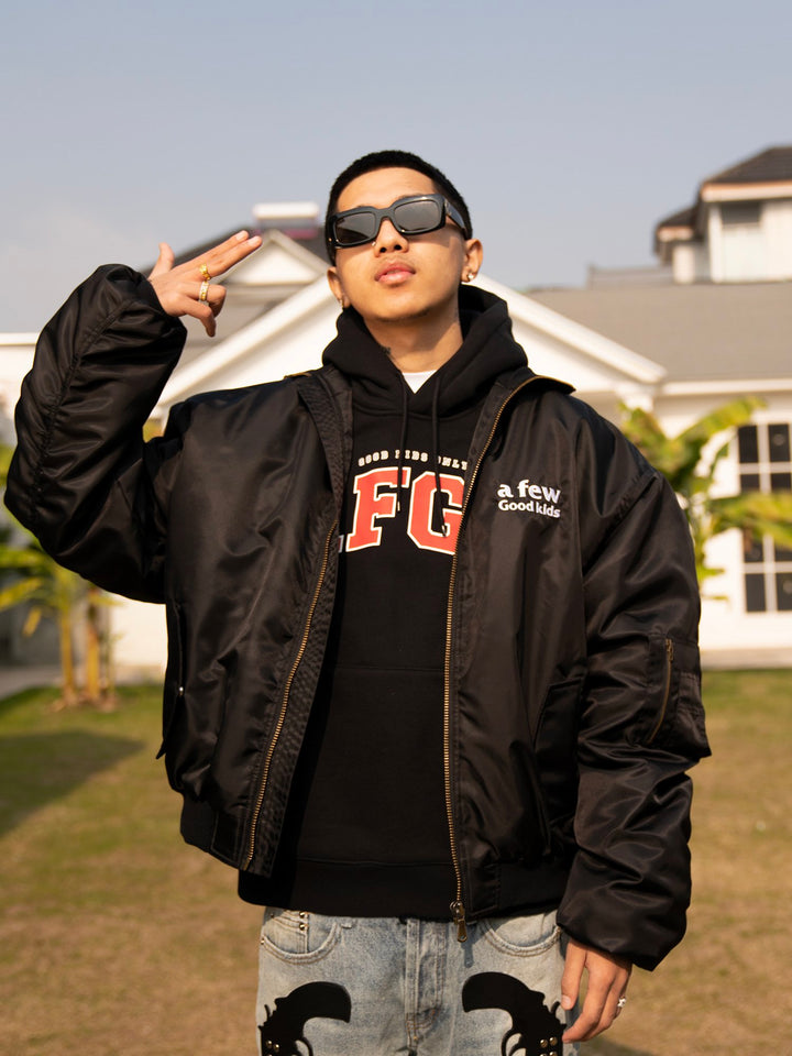 DONCARE (AFGK) "Classic MA-1 Jacket" - Black