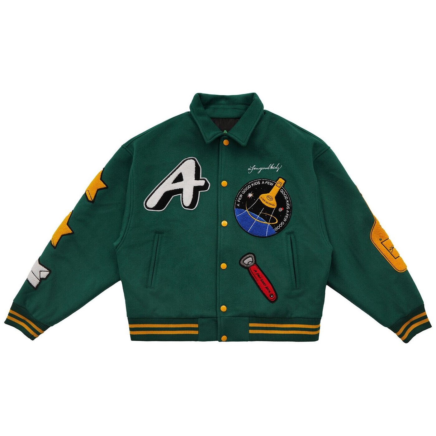 DONCARE (AFGK) "Rocket collage jacket" - Olive