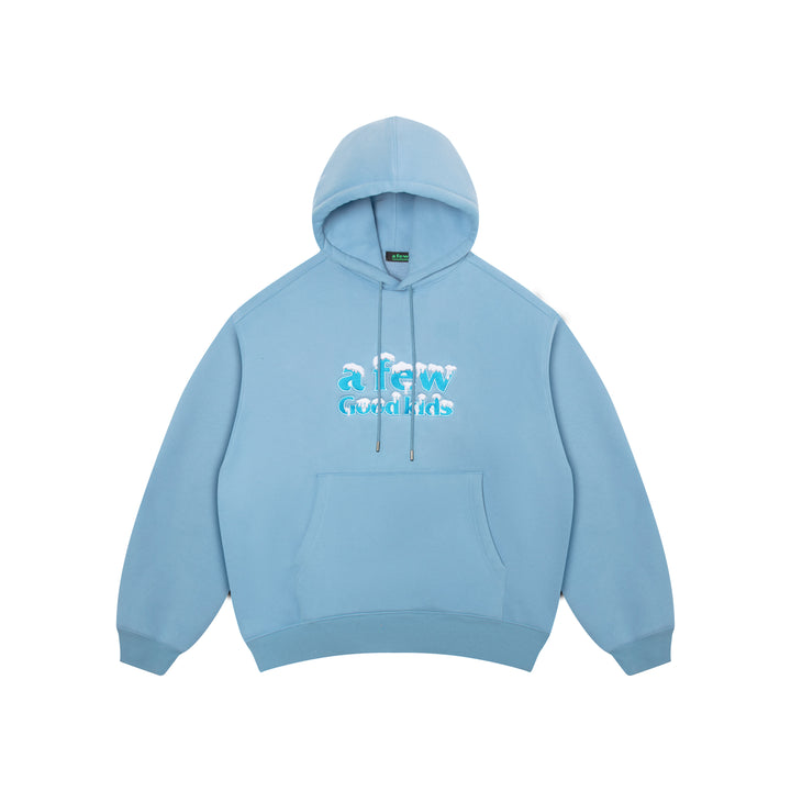 DONCARE(AFGK) "Snow logo hoodie"