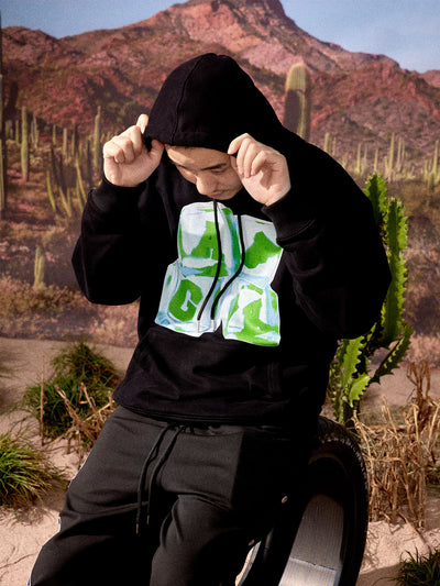 DONCARE(AFGK) "Ice Cube Logo Hoodie"