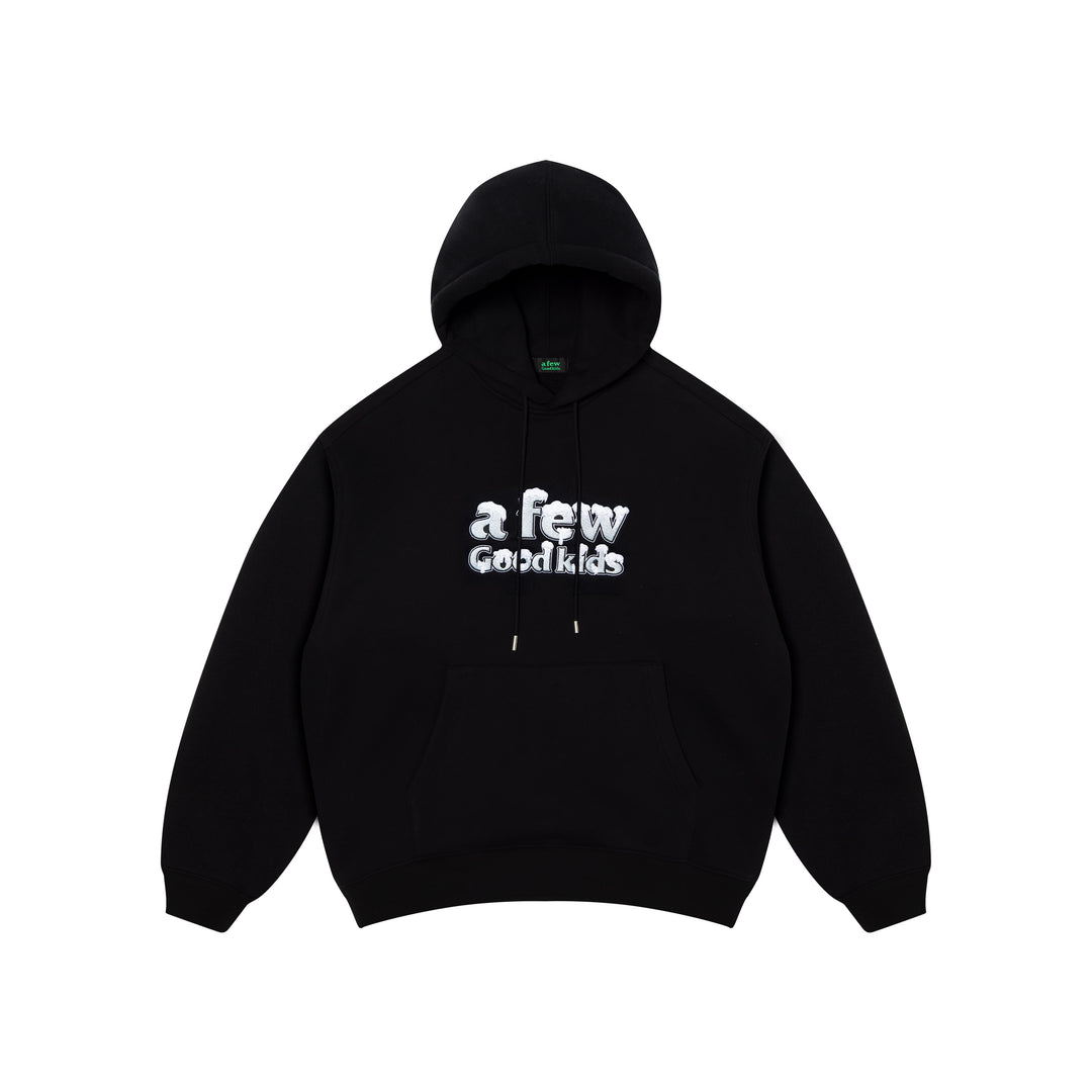 DONCARE(AFGK) "Snow logo hoodie"