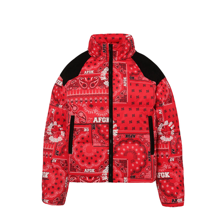 DONCARE(AFGK) "Bandana Puffer Jacket"