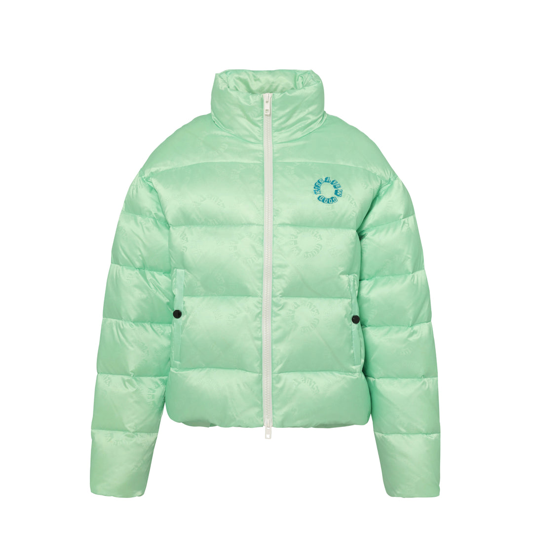 (AFGK) "Jacquard logo Puffer Down Jacket"