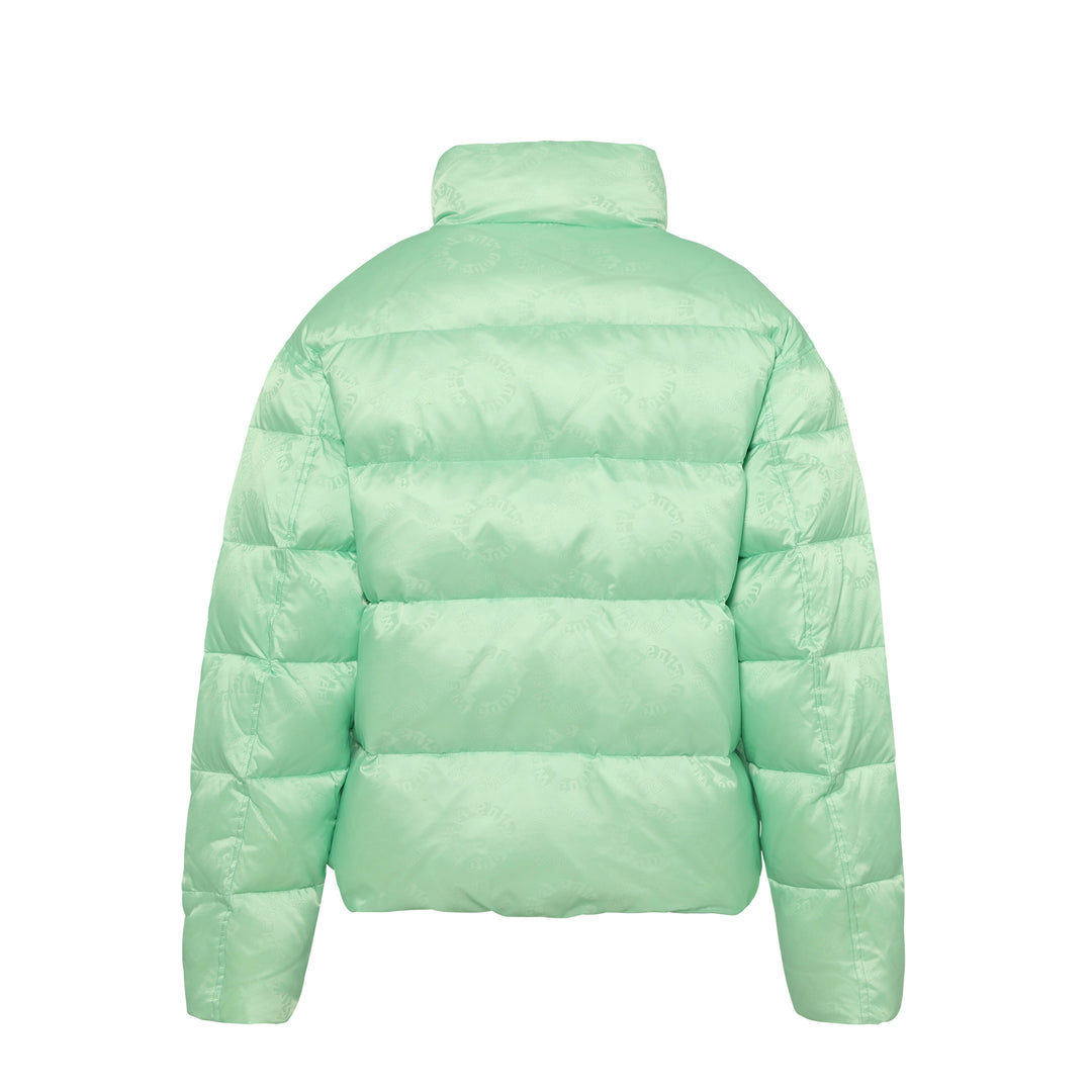 (AFGK) "Jacquard logo Puffer Down Jacket"