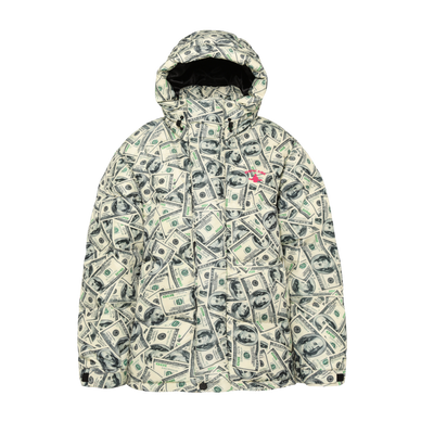 DONCARE "Dollar Bill Down Jacket"