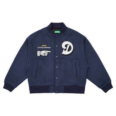 DONCARE (AFGK) "City View Collage Jacket" - Navy Blue
