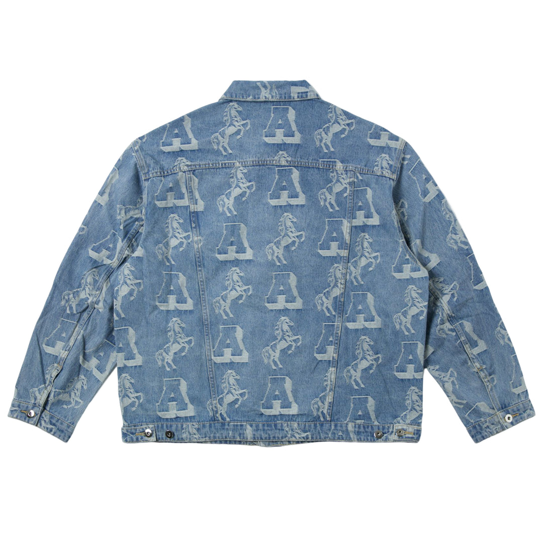 DONCARE(AFGK) "Jacquard Denim Jacket"