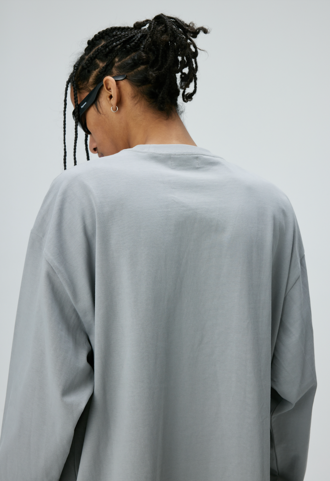 DONCARE(AFGK) "Basic signature long sleeve shirt"