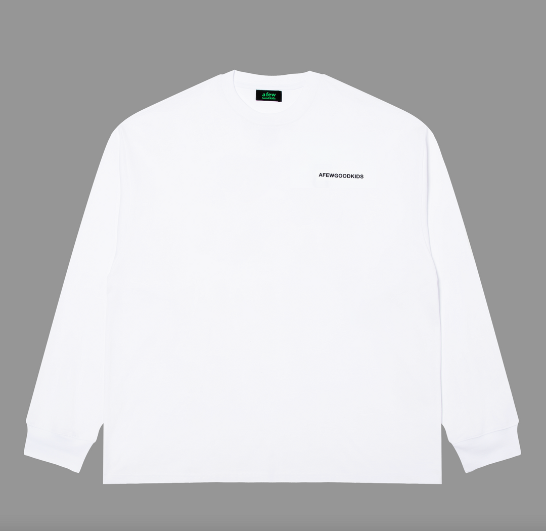 DONCARE(AFGK) "Basic signature long sleeve shirt"