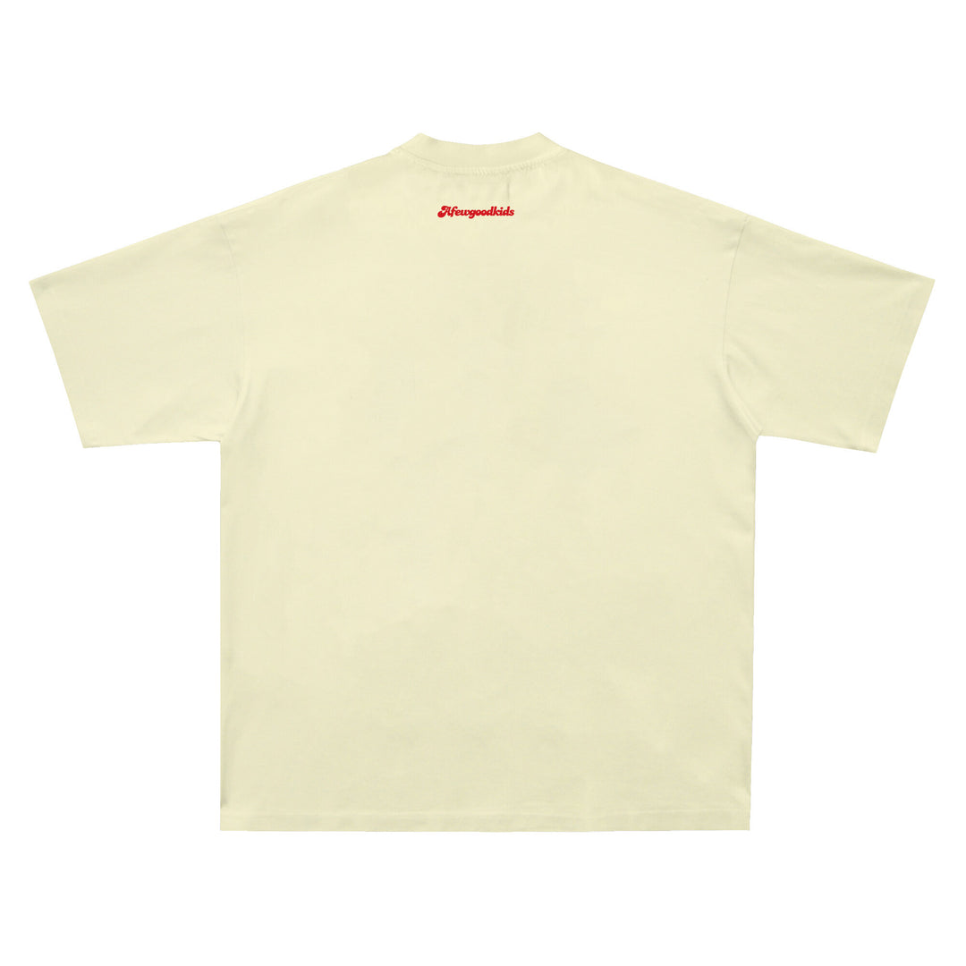 DONCARE (AFGK) "Childhood Tee" - Off-white