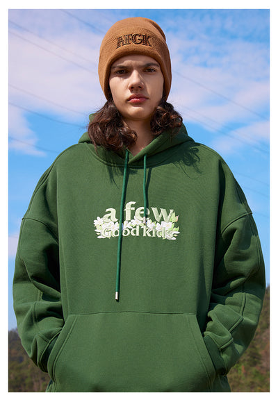DONCARE(AFGK) "Bloom logo hoodie"