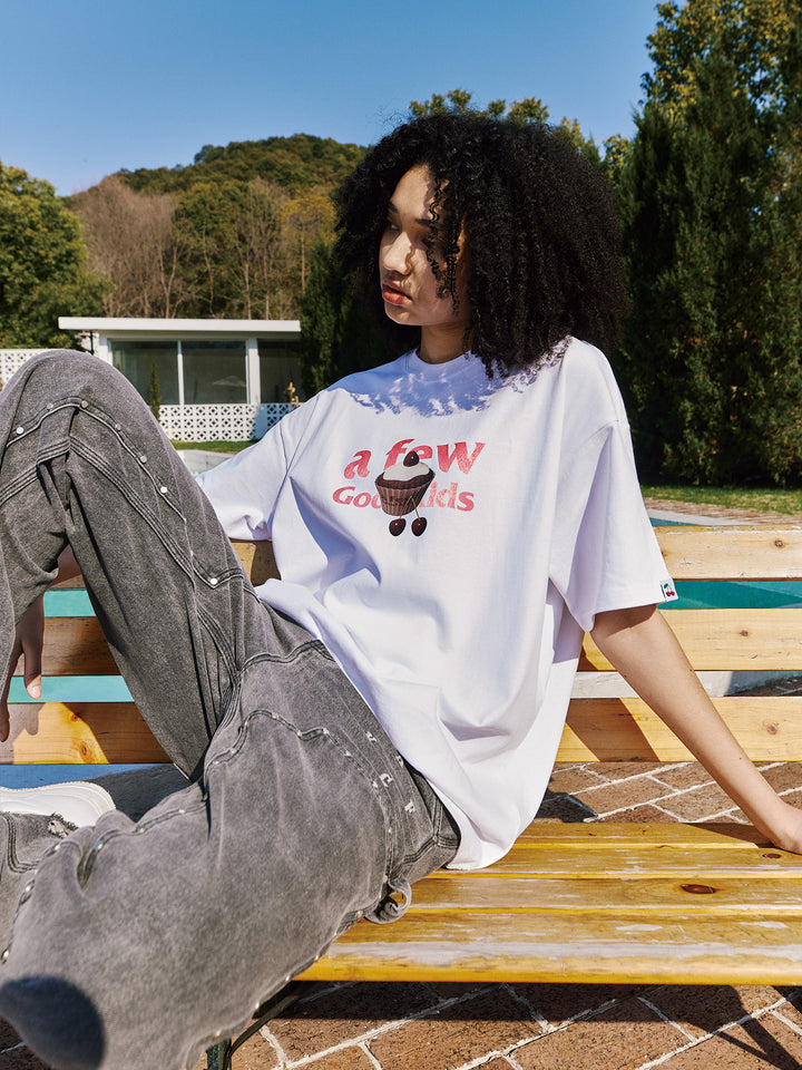 DONCARE(AFGK) "Dessert logo tee"