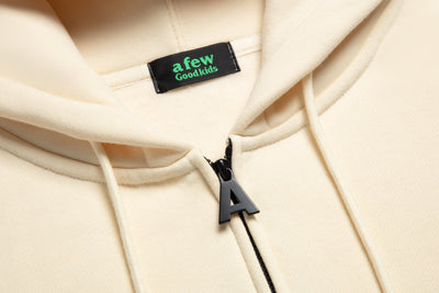 DONCARE(AFGK) "signature logo zip hoodie"