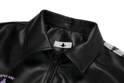 DONCARE "Vampire Leather Jacket" - Black