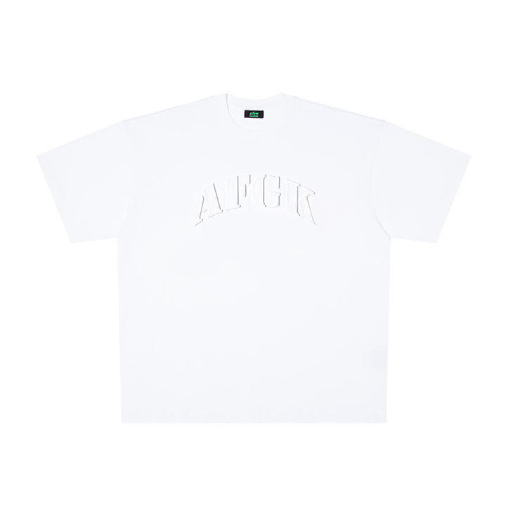 DONCARE(AFGK) "3D Embossed logo t-shirt"