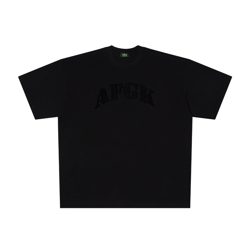 DONCARE(AFGK) "3D Embossed logo t-shirt"