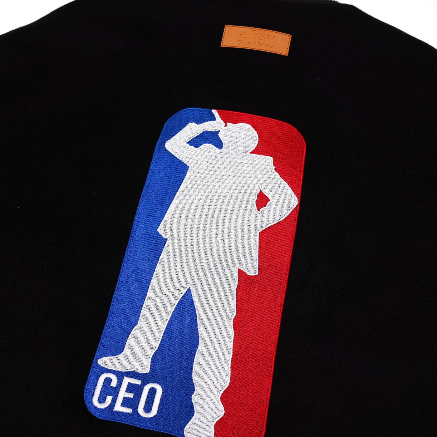 DONCARE (AFGK) "CEO varsity jacket" - Black