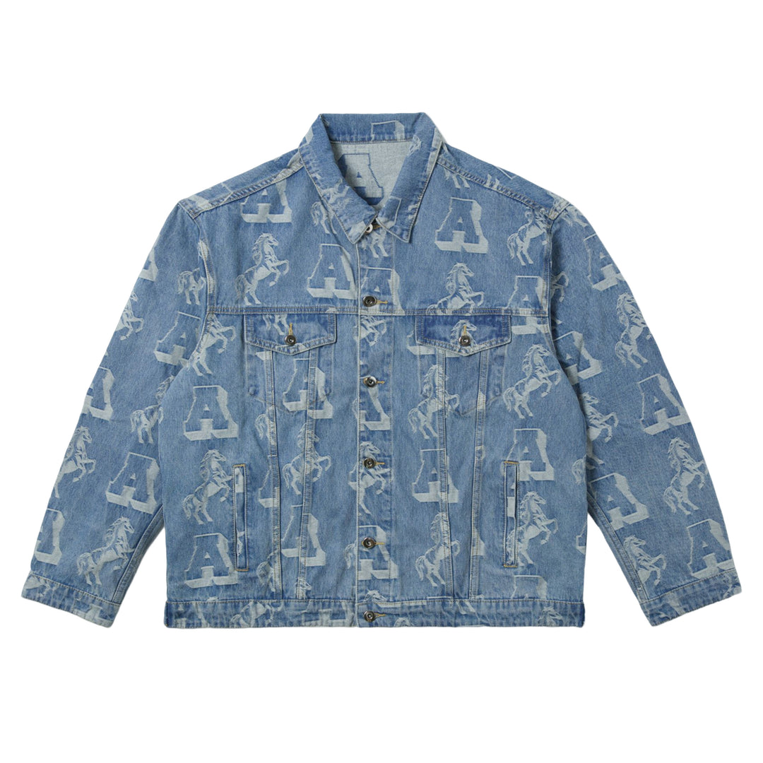 DONCARE(AFGK) "Jacquard Denim Jacket"