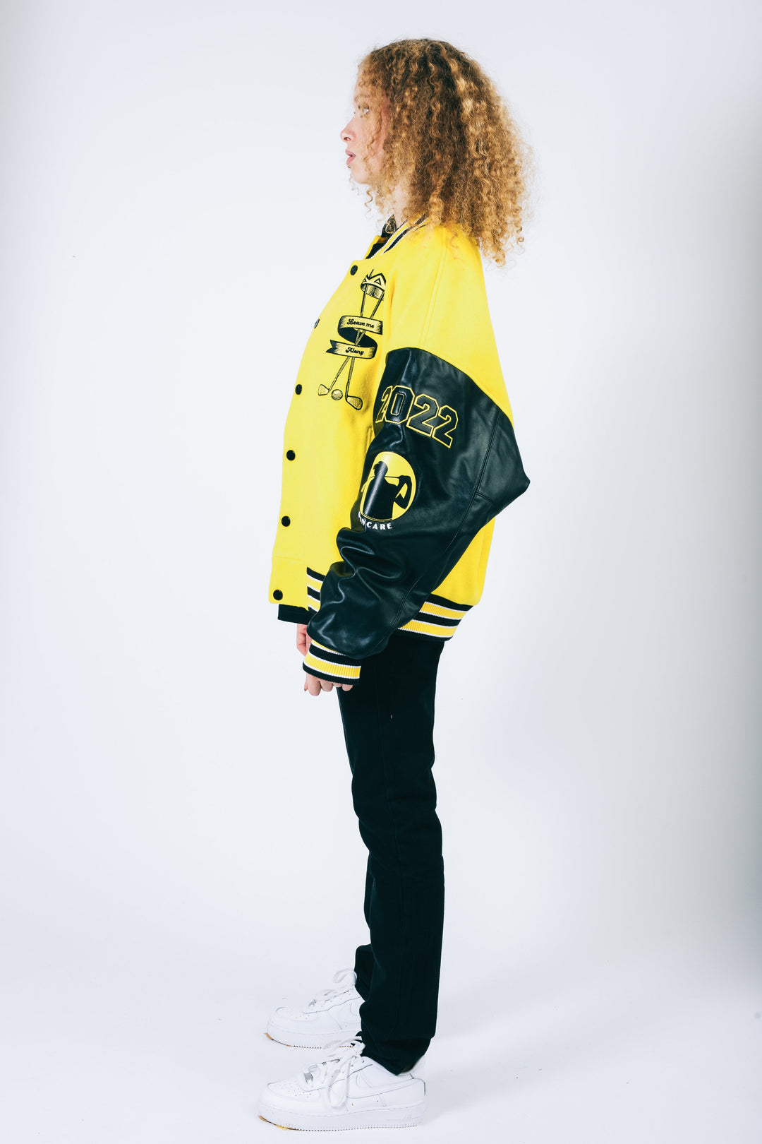 DONCARE Icon Varsity Jacket "Limited edition" - Yellow