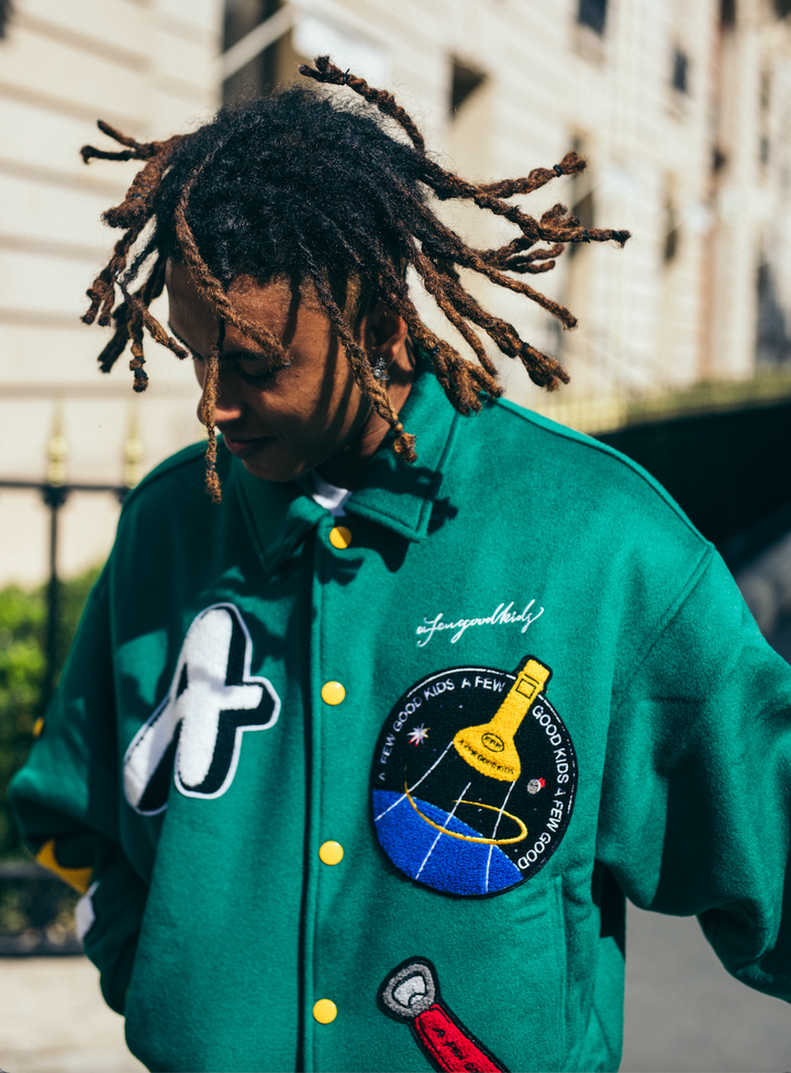 DONCARE (AFGK) "Rocket collage jacket" - Olive