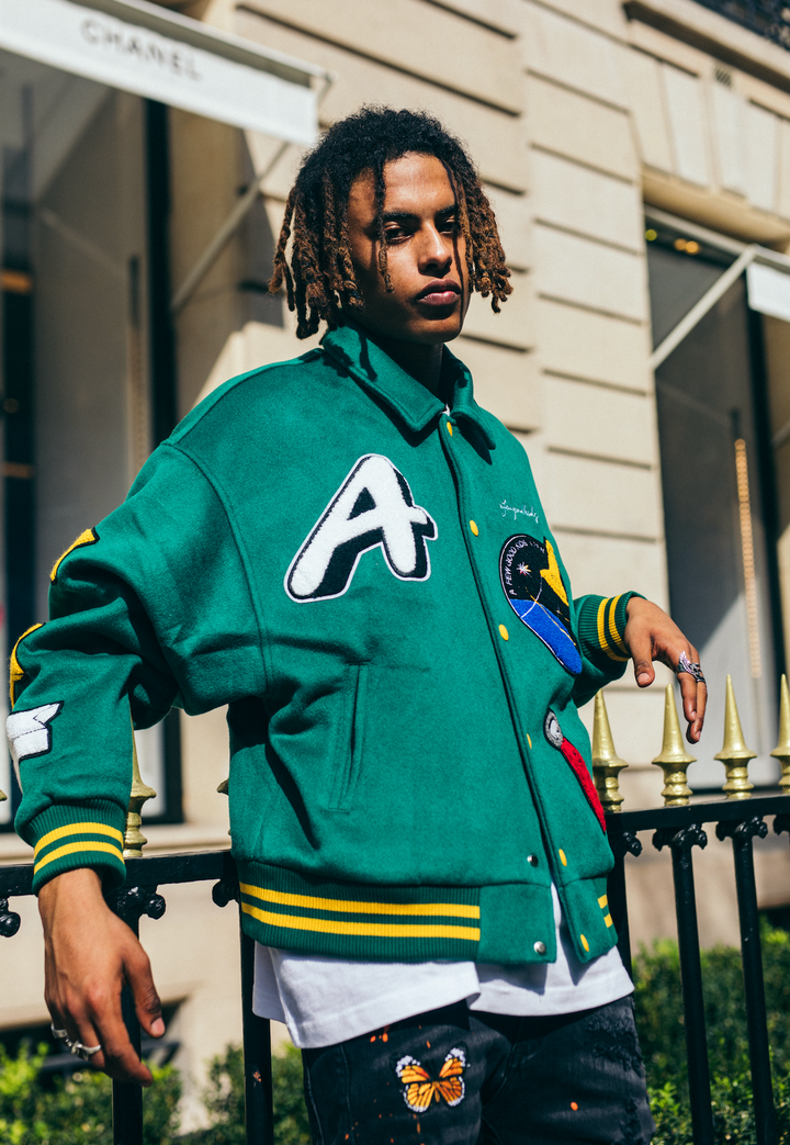 DONCARE (AFGK) "Rocket collage jacket" - Olive