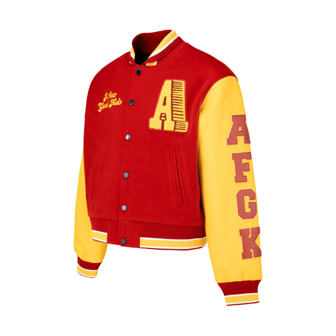 DONCARE (AFGK) "Number 99 Varsity Jacket" - RED