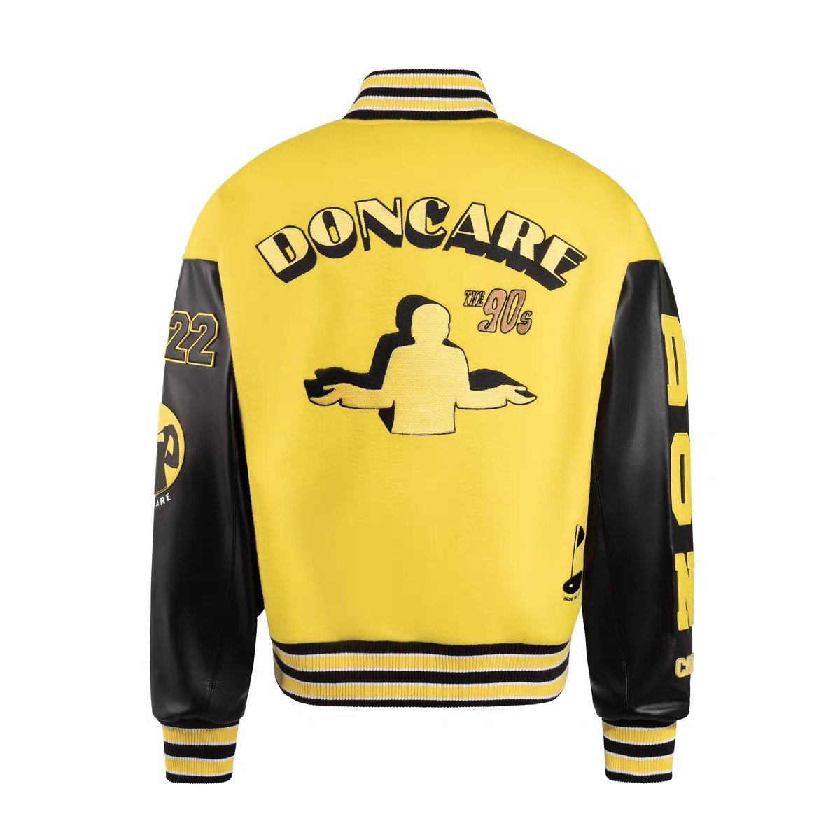 DONCARE Icon Varsity Jacket "Limited edition" - Yellow