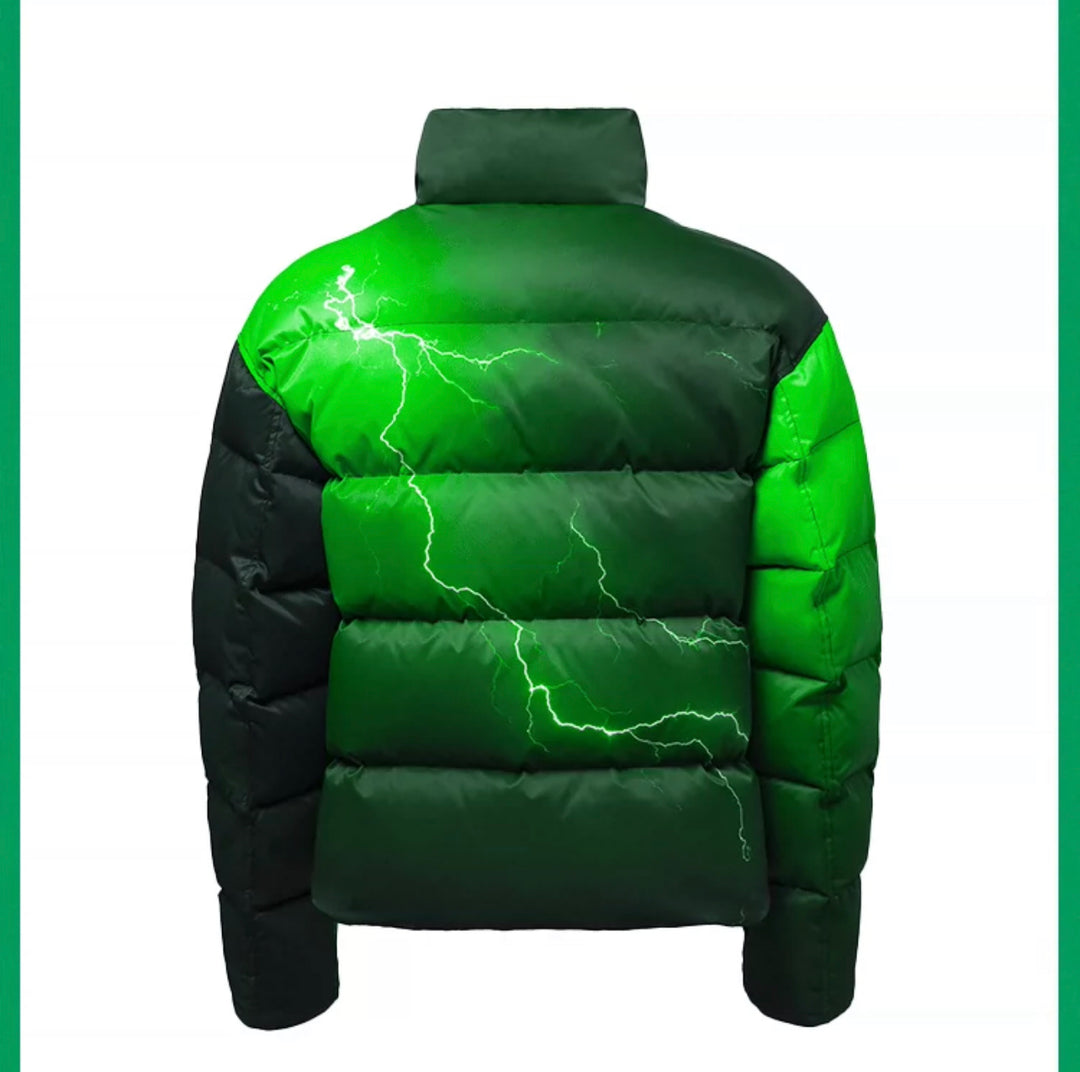 DONCARE(AFGK) "Lightning Logo Down Jacket"