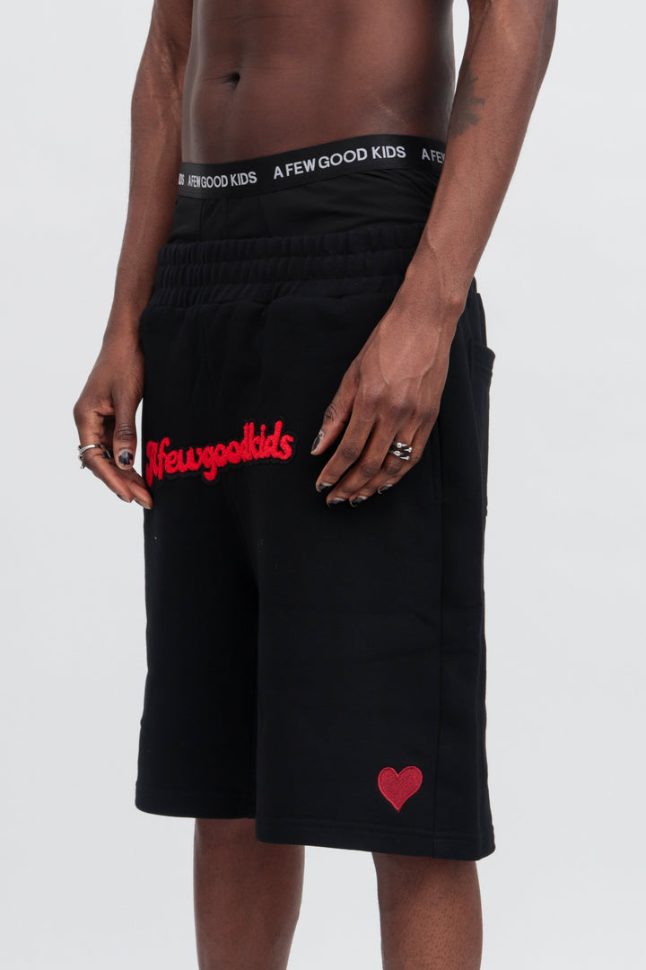 DONCARE (AFGK) "Heart Short" - Black