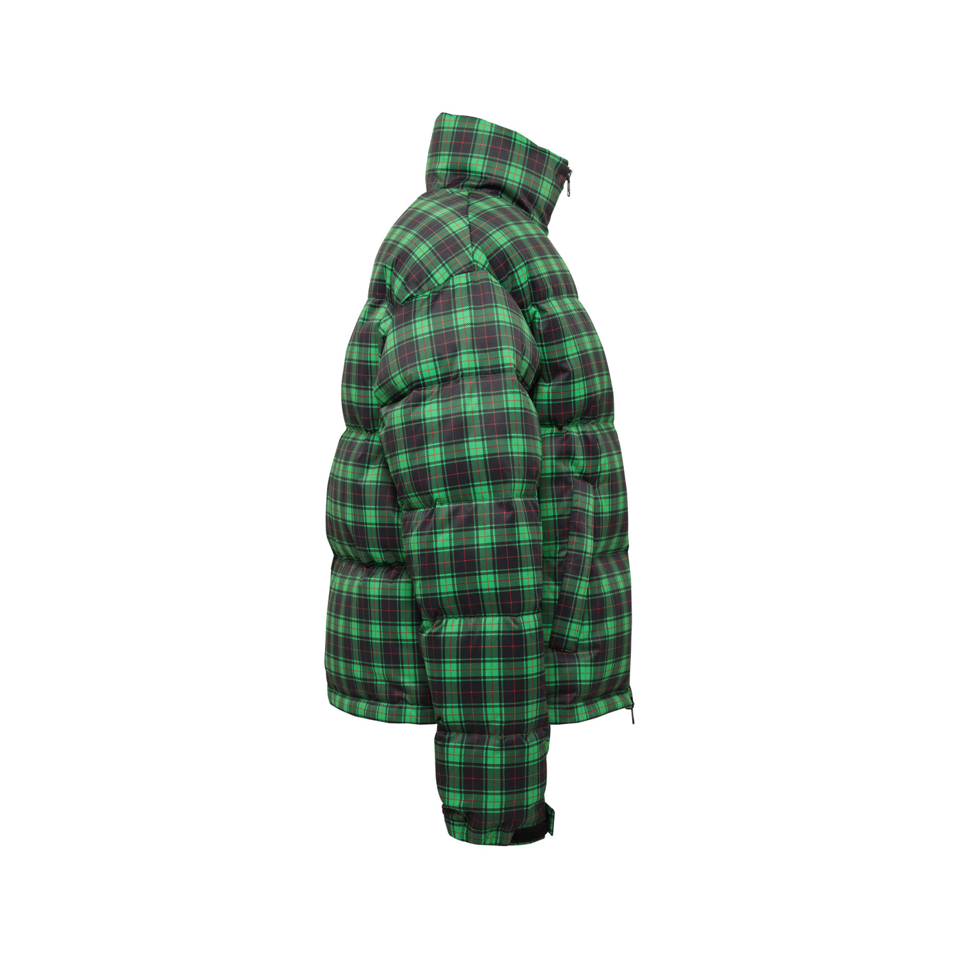 DONCARE(AFGK) “Check puffer jacket”