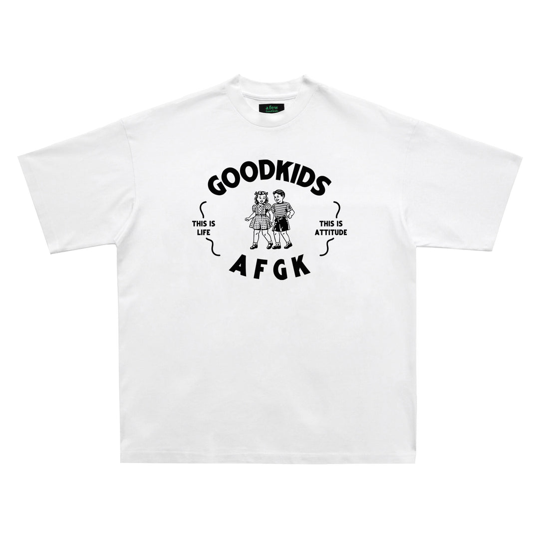 DONCARE (AFGK) "Childhood Tee" - Off-white