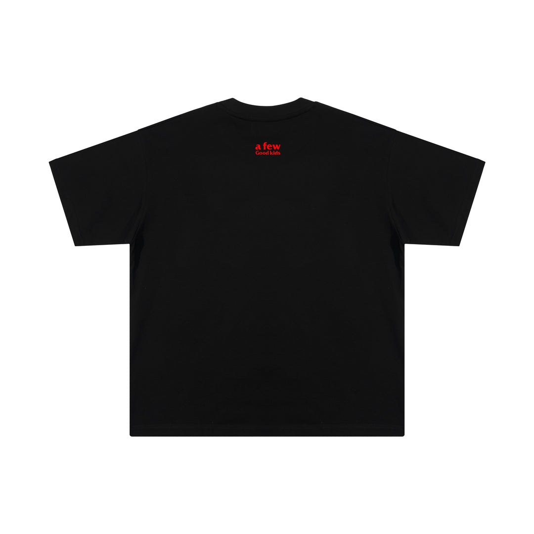 DONCARE(AFGK) "Distressed Logo Tee" - Black