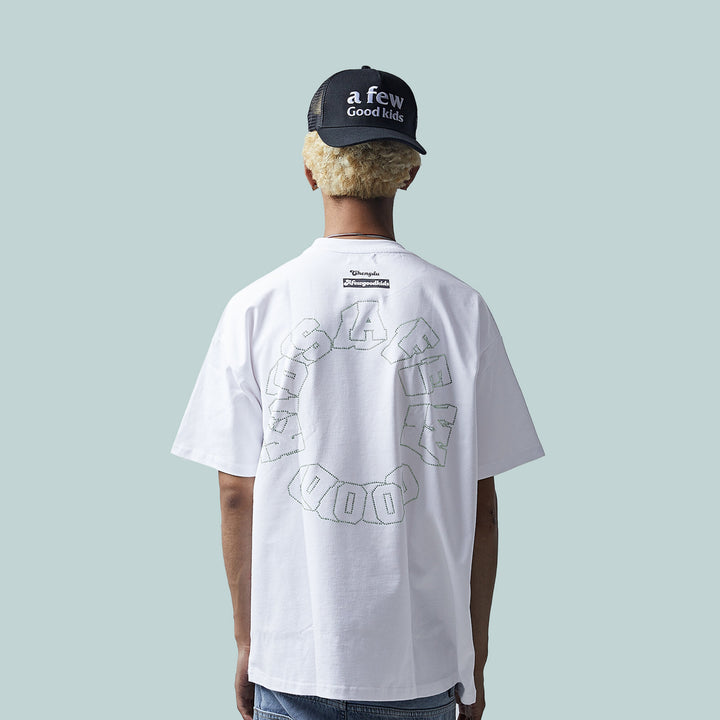 DONCARE "Rhinestone Logo Tee" - AFGK